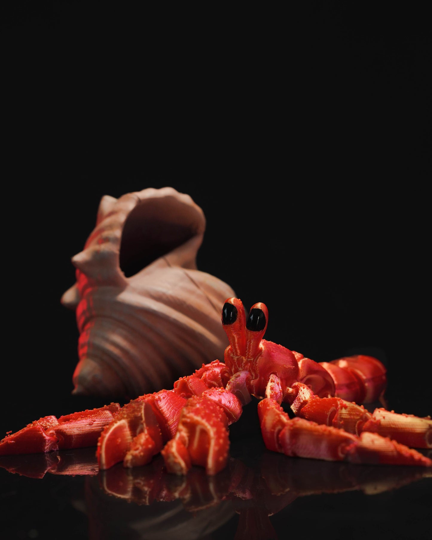 20003 Articulated Hermit Crab with Shell